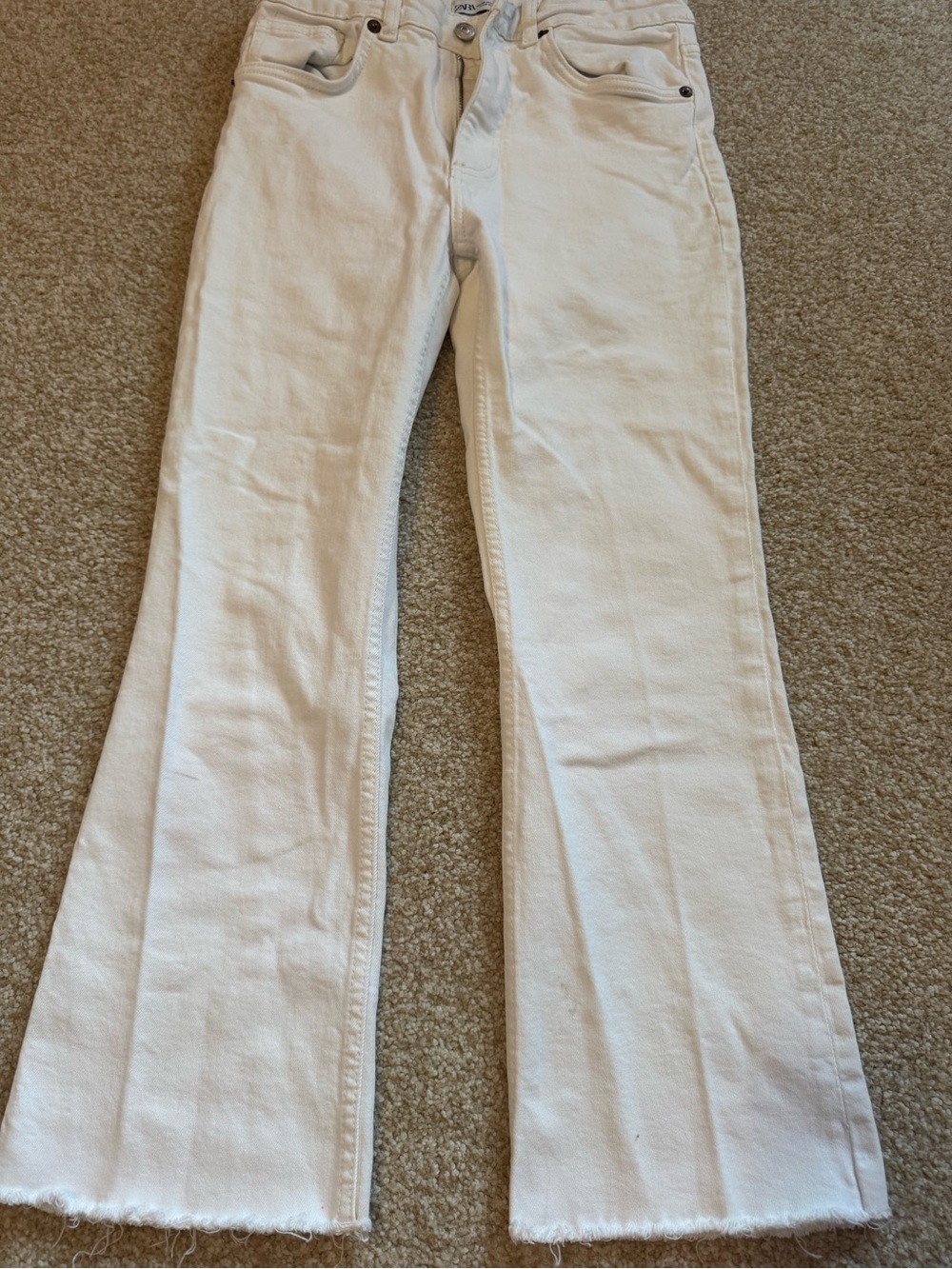 White Zara jeans